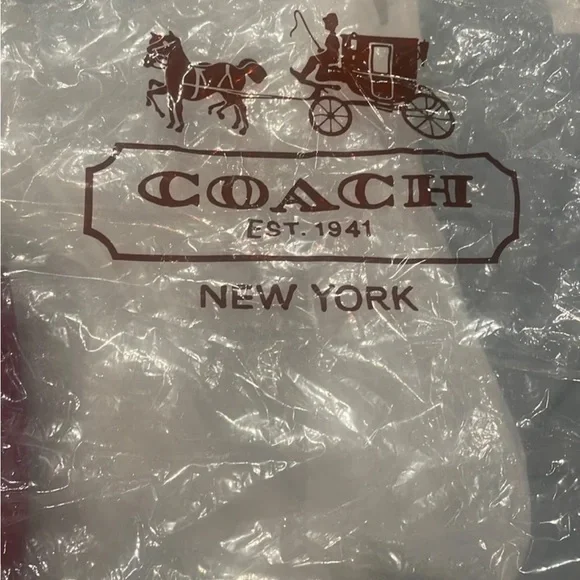 NWOT Coach Embossed Patent Leather Peyton Hand Bag - Never Used - Picture 4 of 4